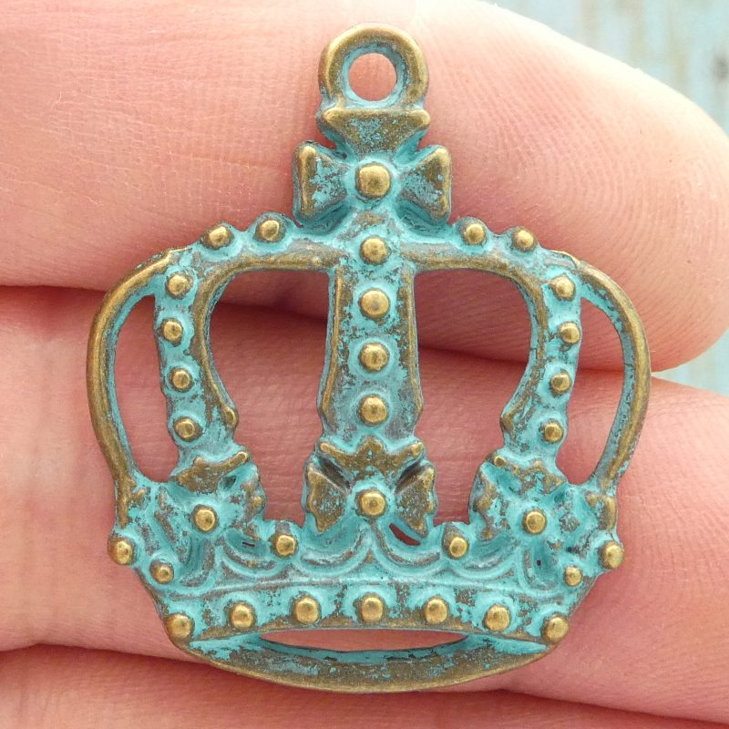 crown charms bulk