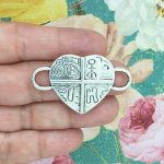Heart Bracelet Connector