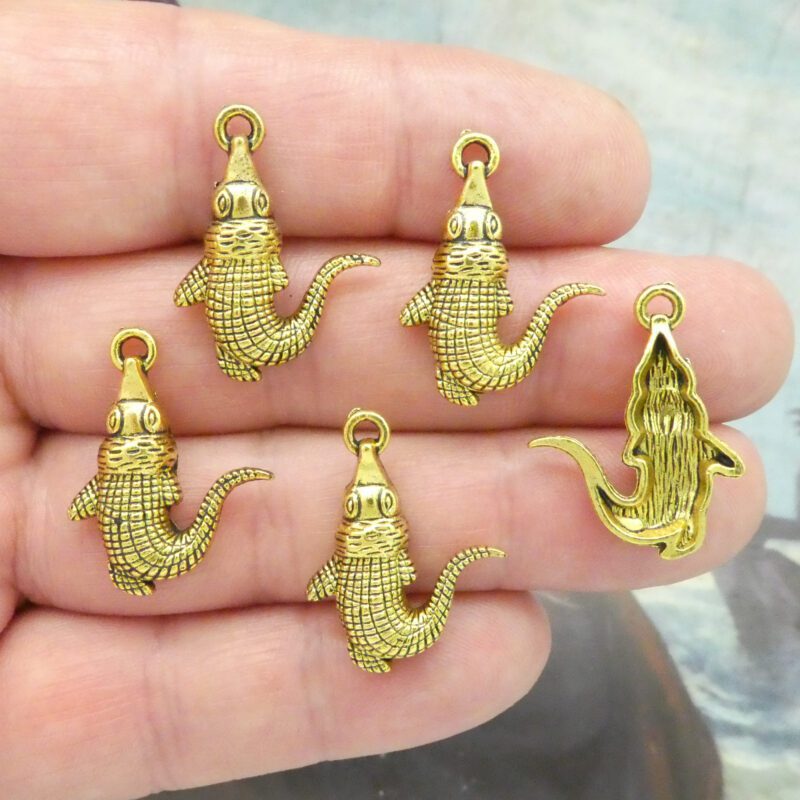 alligator charms bulk