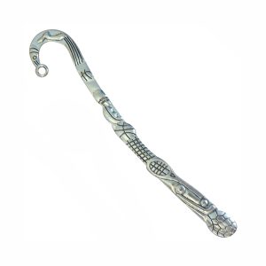 3 Shepherd Hook Silver Sports Unique Bookmark 124x23mm by TIJC SP1206