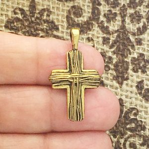 gold cross charms for jewelry making