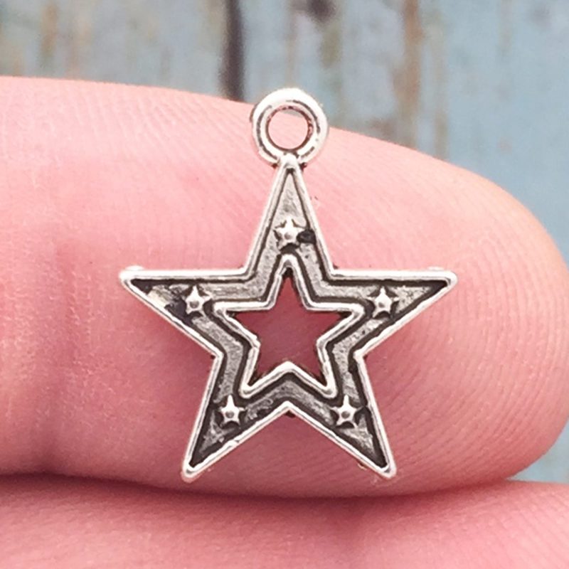 small star charms wholesale