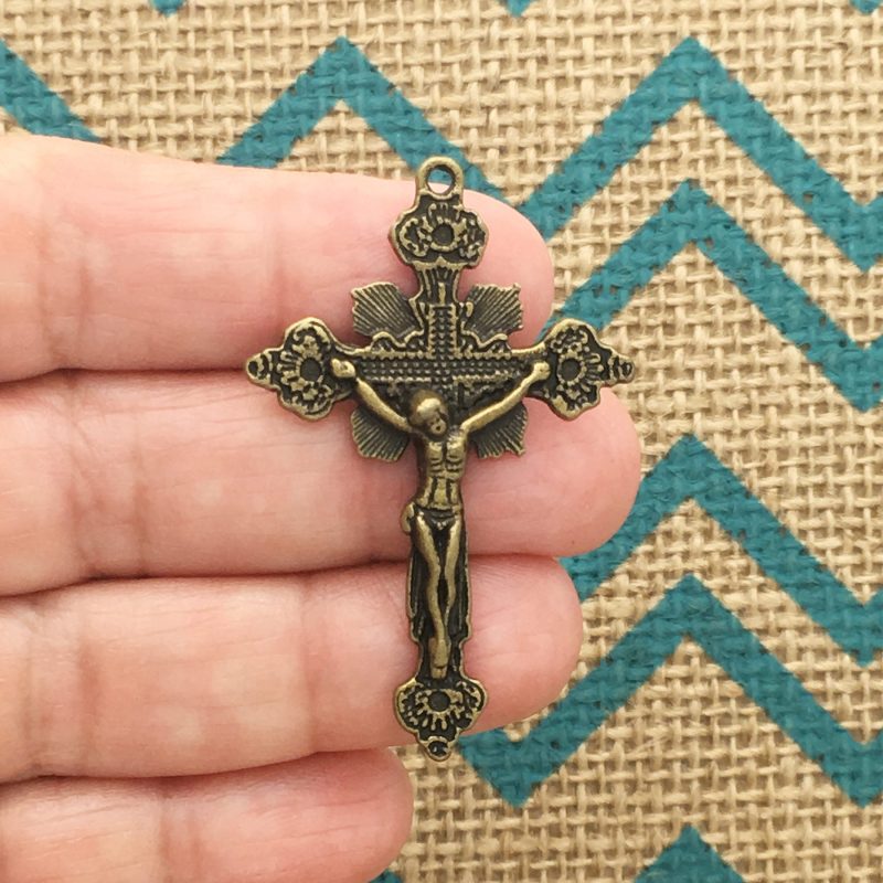 Crucifix Cross Charm