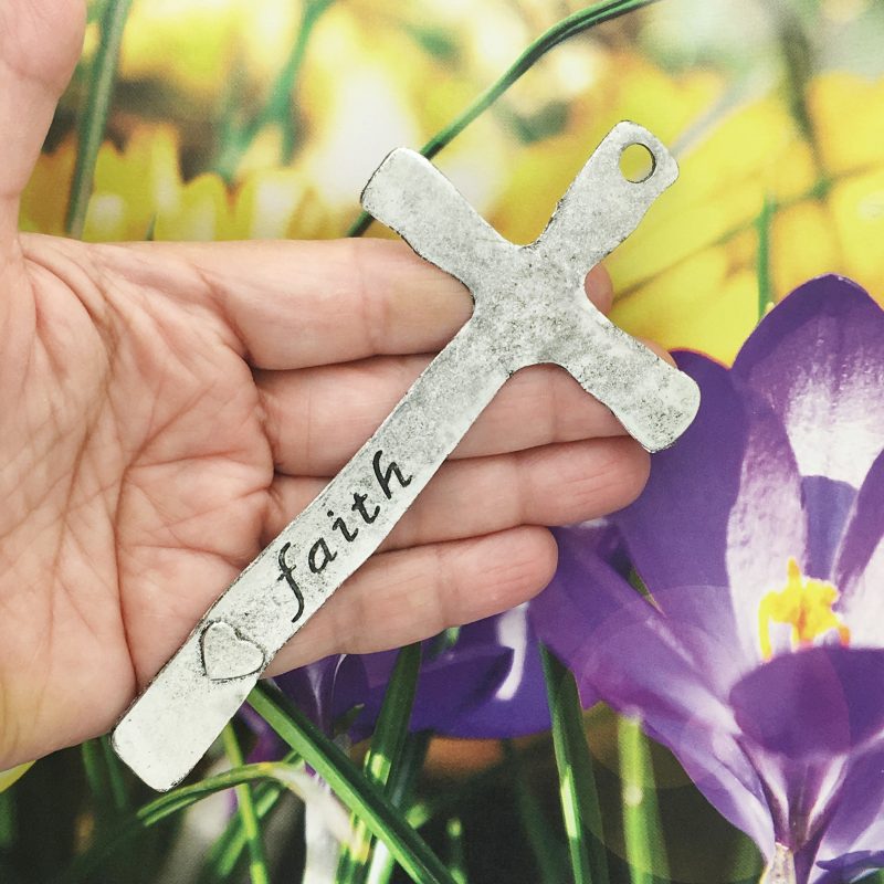 2 Silver Bookmark Believe and Faith by TIJC SP1227