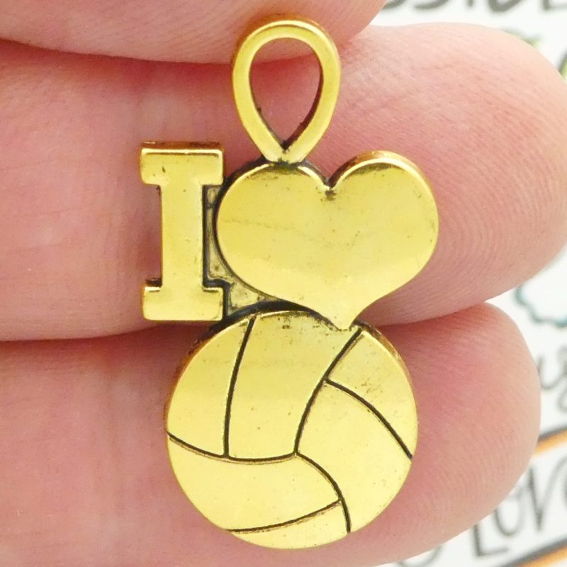 volleyball charm