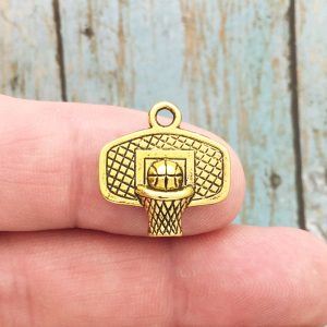 basketball charms for jewelry