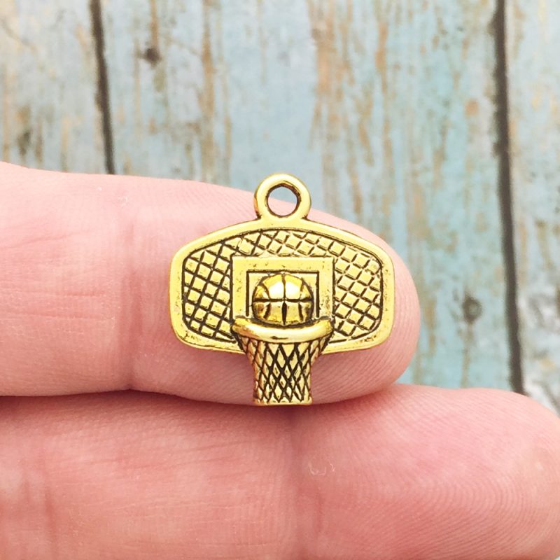 basketball charms for jewelry