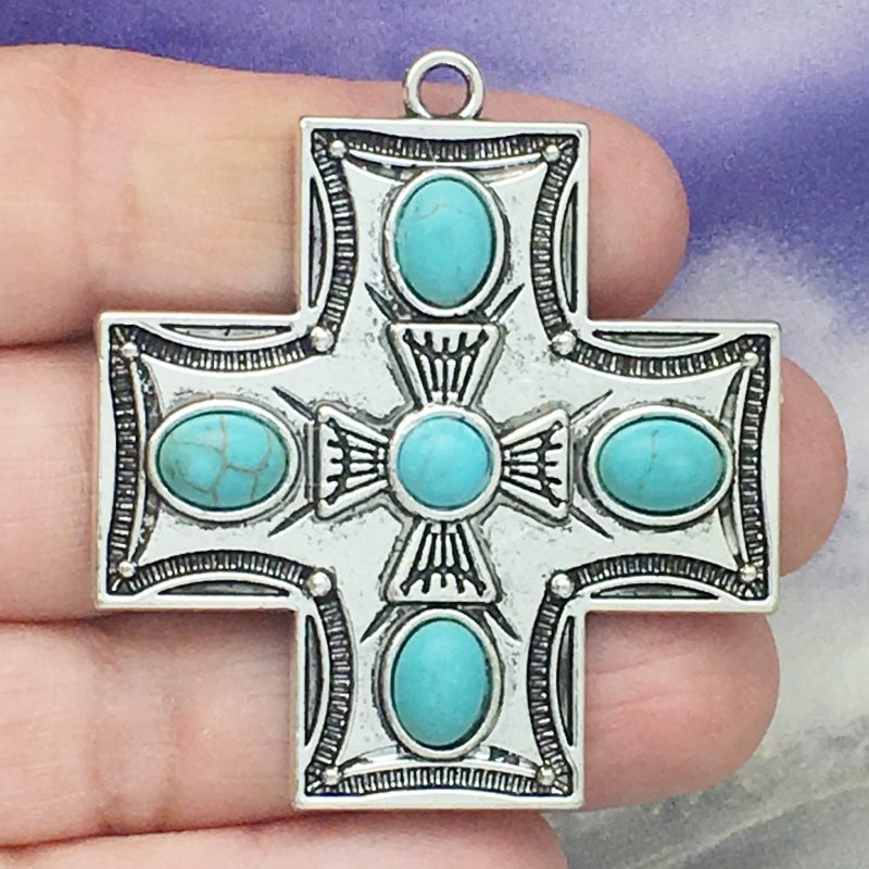 Southwest Cross Pendant