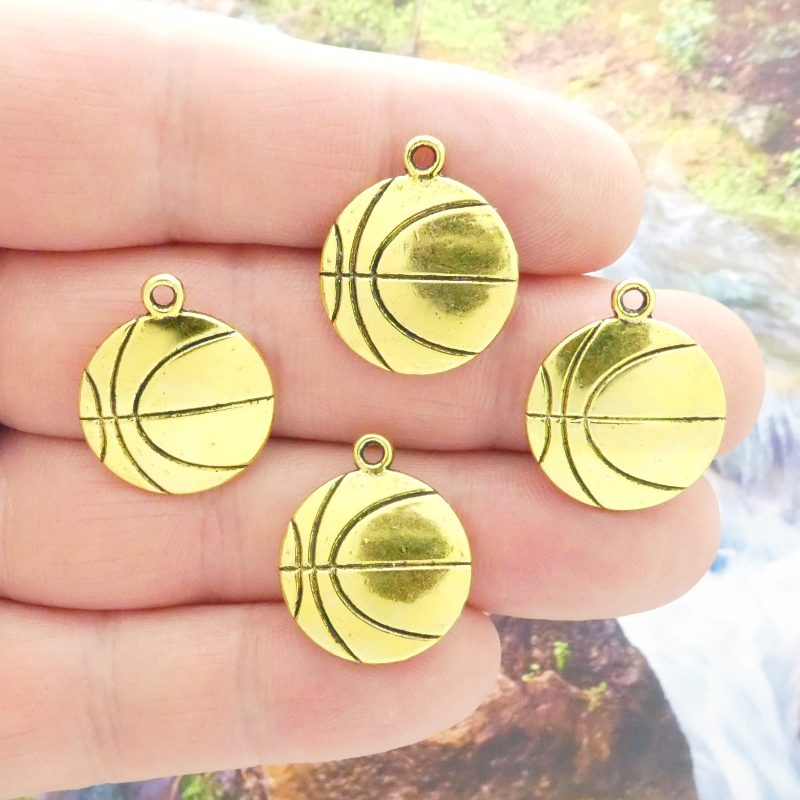 basketball charms bulk