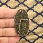 Hammered Cross Pendant