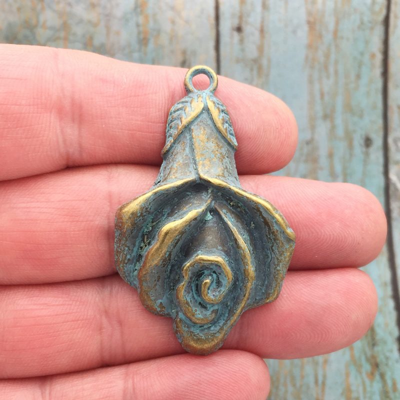 Rose Charm Pendant