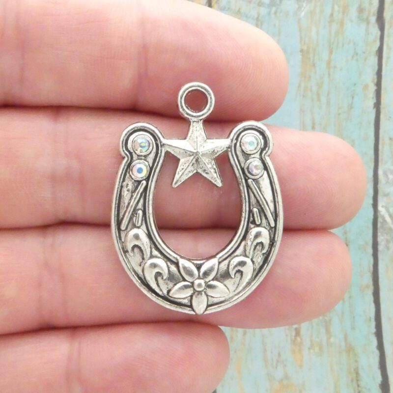 horseshoe charms wholesale