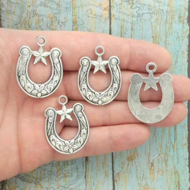 horseshoe charms bulk
