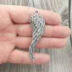 angel wing charm pendant