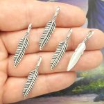 feather charms bulk