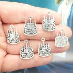 Birthday Cake Charms Wholesale