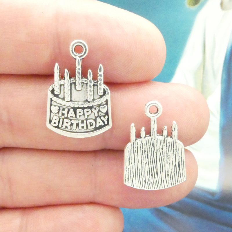 Birthday Cake Charms Bulk