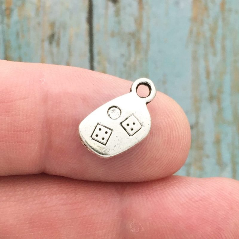 12 Lucky Affirmation Charm Silver by TIJC SP1324 - Image 4