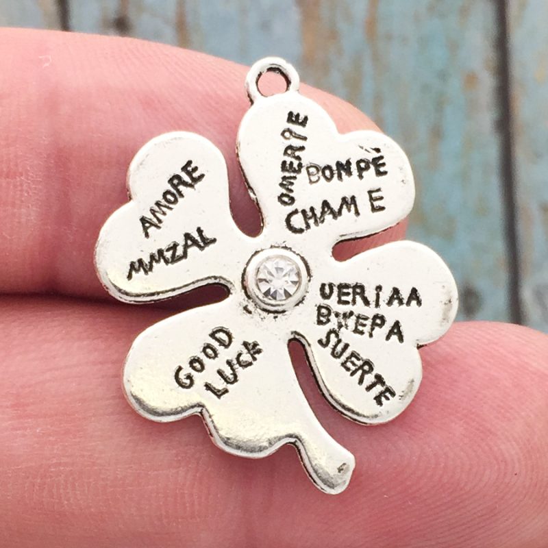 four leaf clover charms wholesale