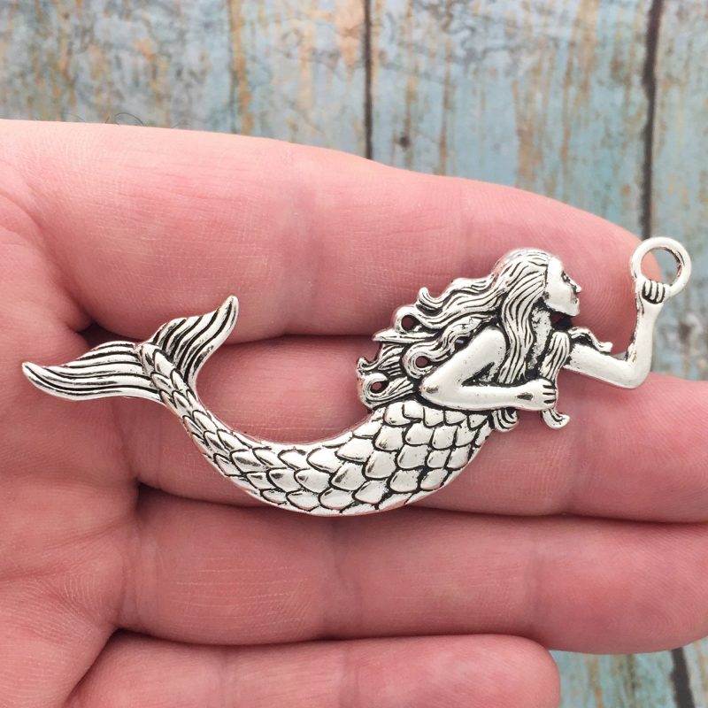 Silver Mermaid Pendant