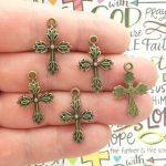 cross charms bulk