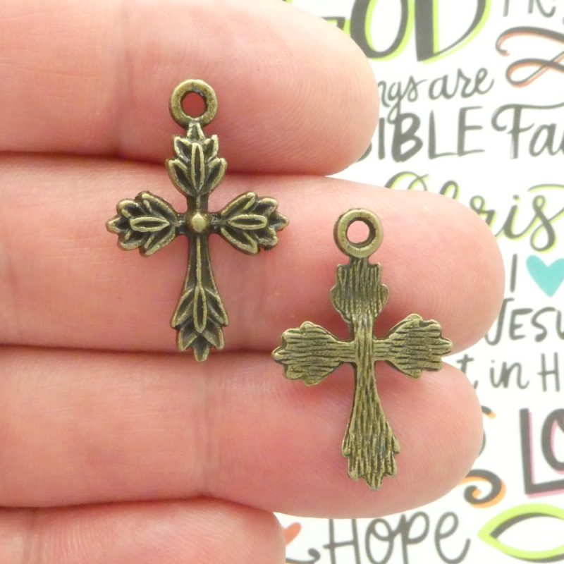 cross charms wholesale