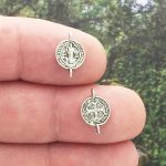 St Benedict medal rosary connector