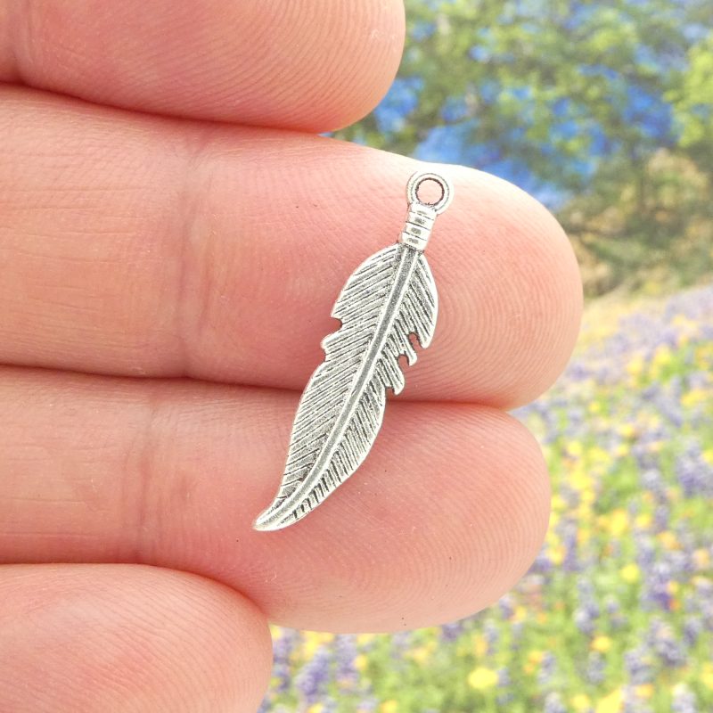 feather charm