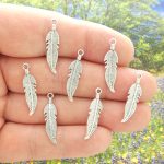 feather charms bulk