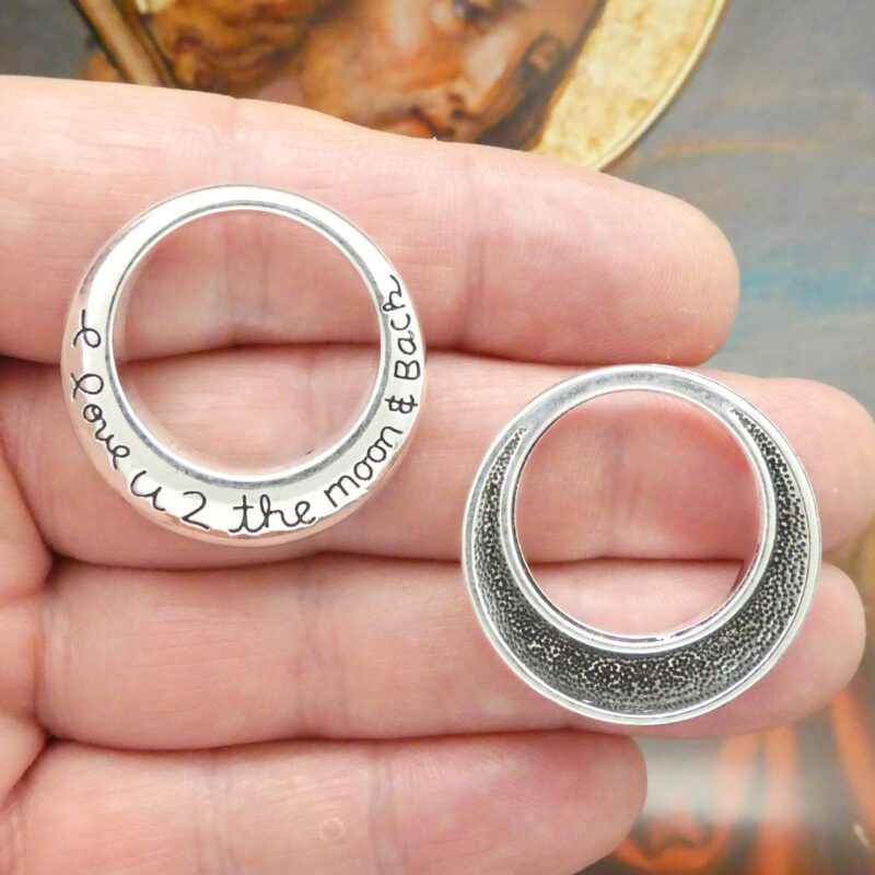 I love you to the moon and back charms wholesale