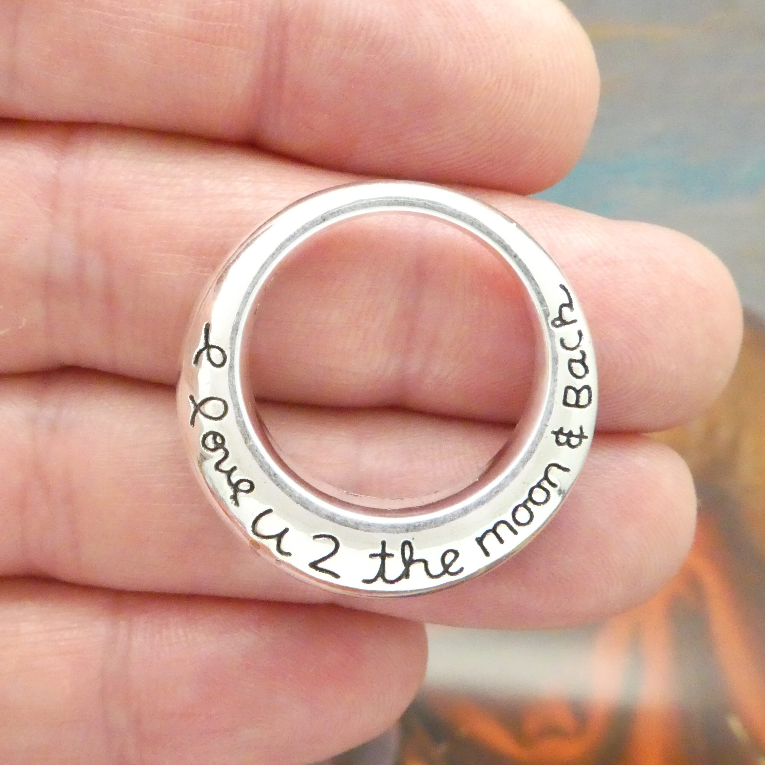 I love you to the moon and back charms bulk