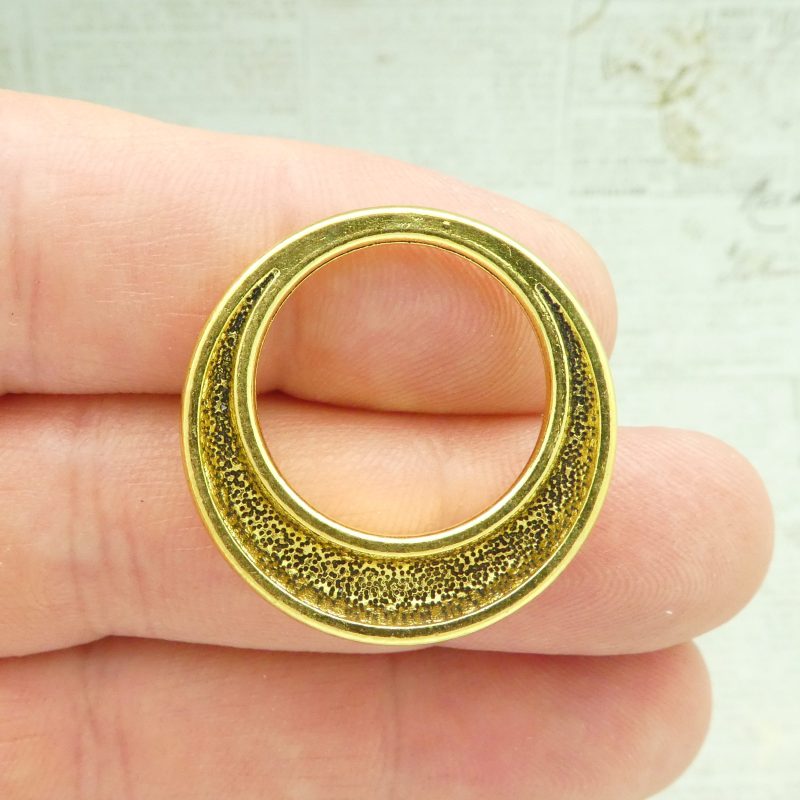 3 I Love You to the Moon and Back Charm Gold by TIJC SP1392 - Image 4