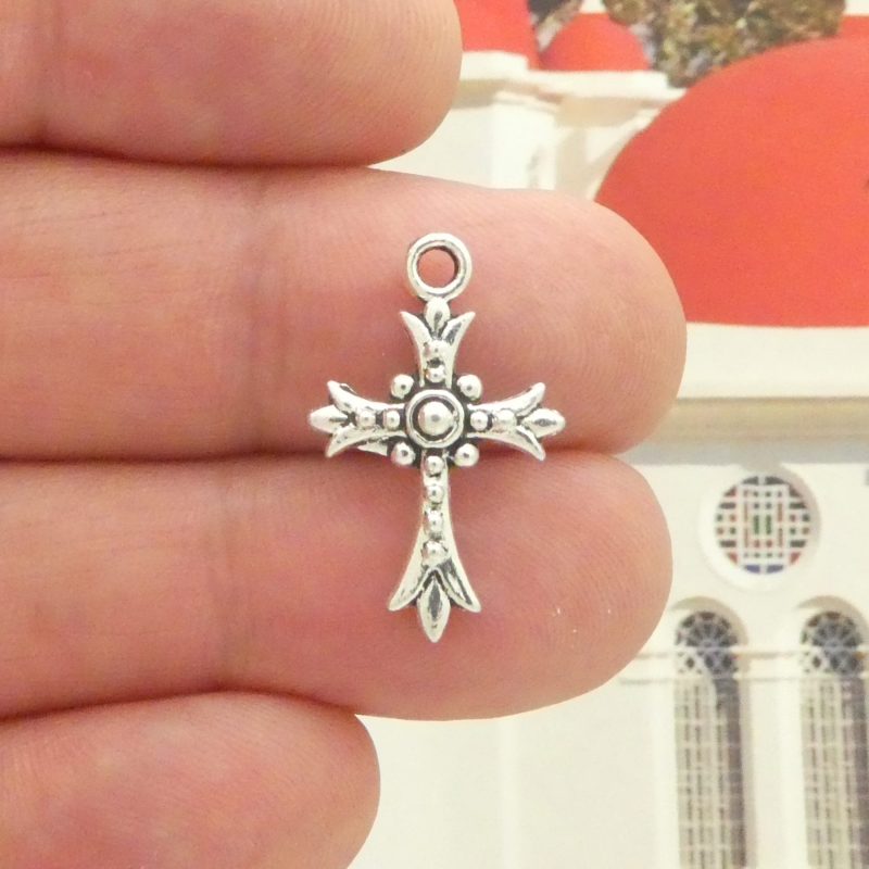 orthodox cross charm