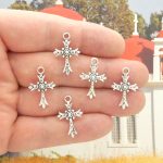 orthodox cross charms bulk