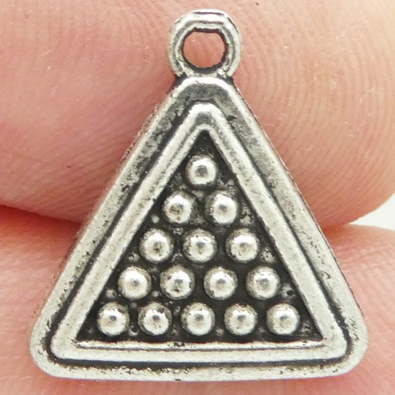Silver Billiard Charm