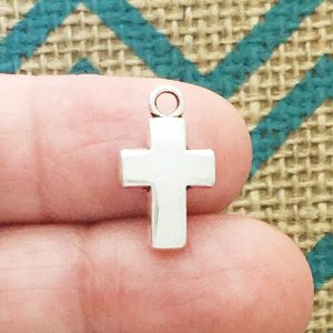 small cross charms wholesale