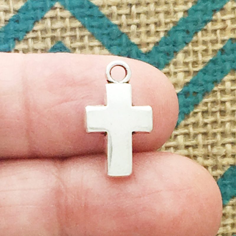 small cross charms wholesale