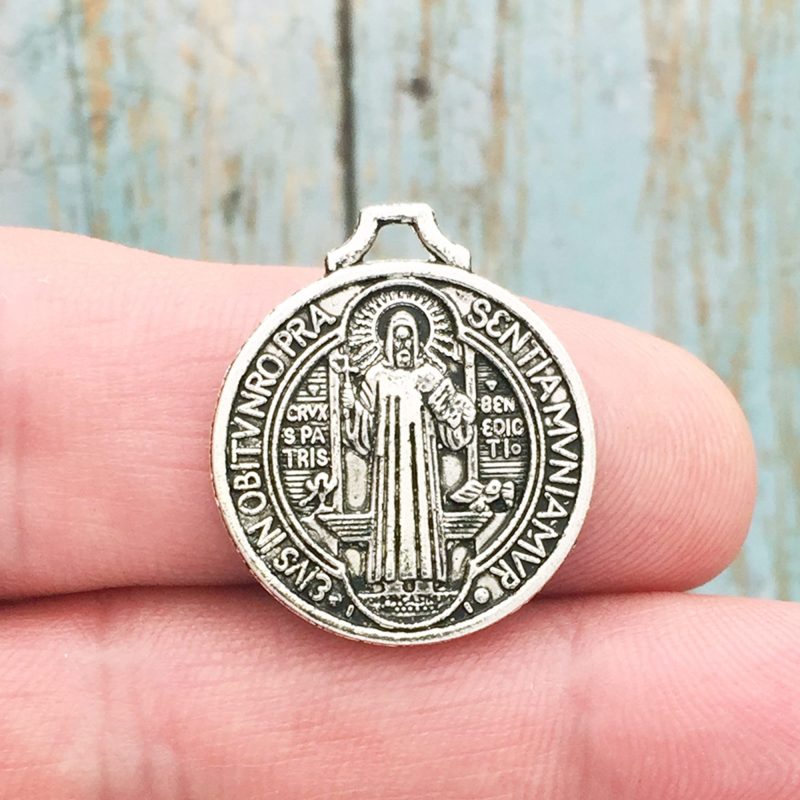 St Benedict medallion