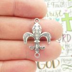 Fleur de Lis Bracelet Connector