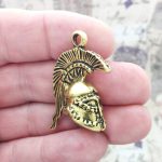 Trojan Helmet Charm