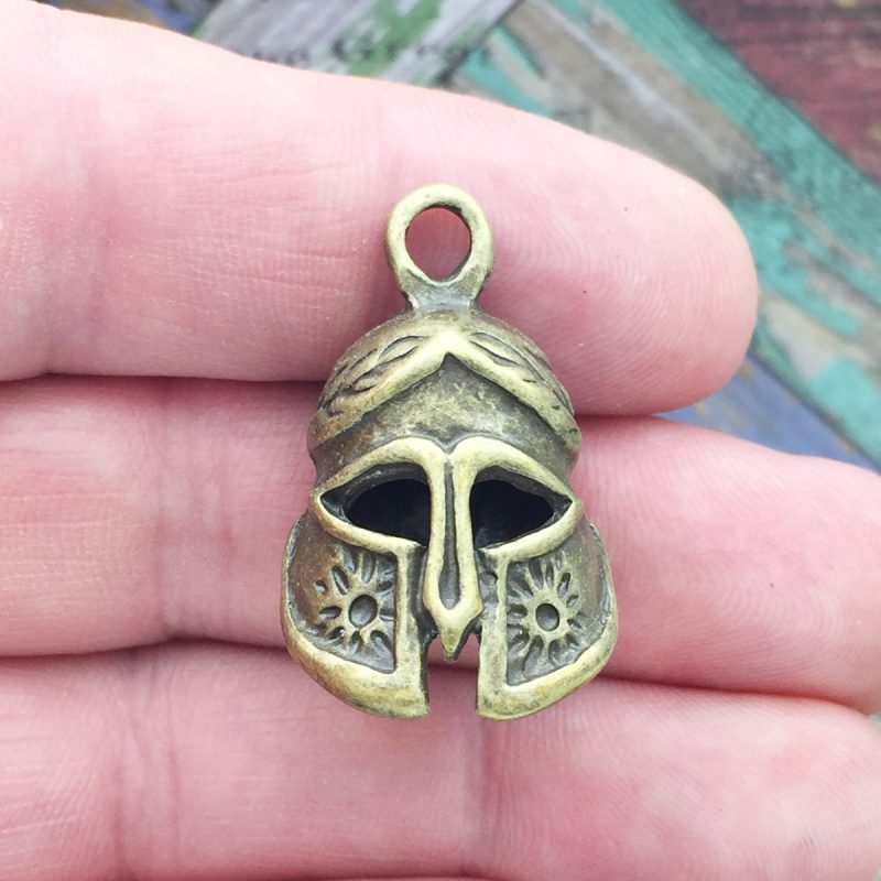Spartan Helmet Charm