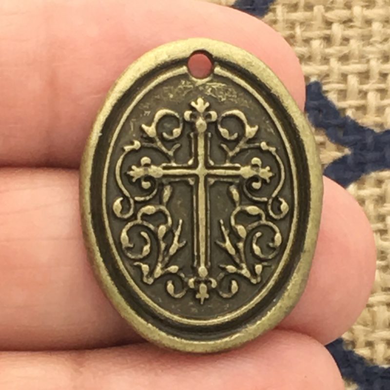 Bronze Cross Pendant