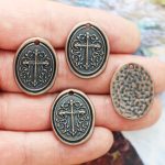 cross charms bulk