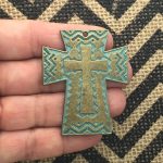 2 Gold Cross Pendant by TIJC SP1475