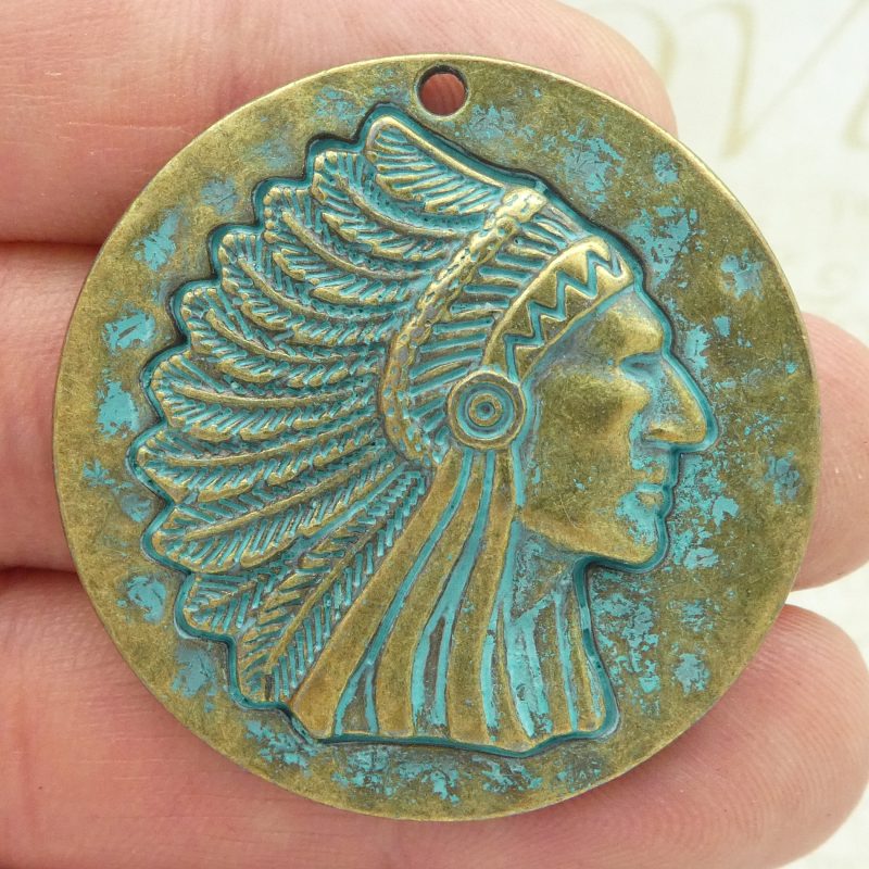 Indian Chief Charm