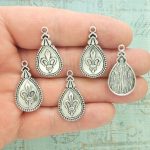 fleur de lis pendants wholesale