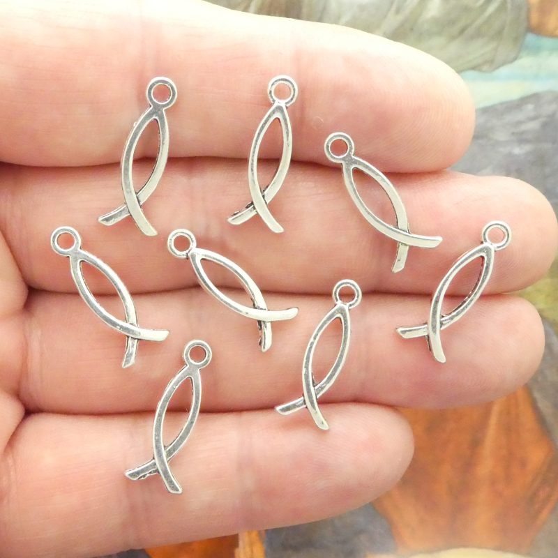 Christian fish charms bulk