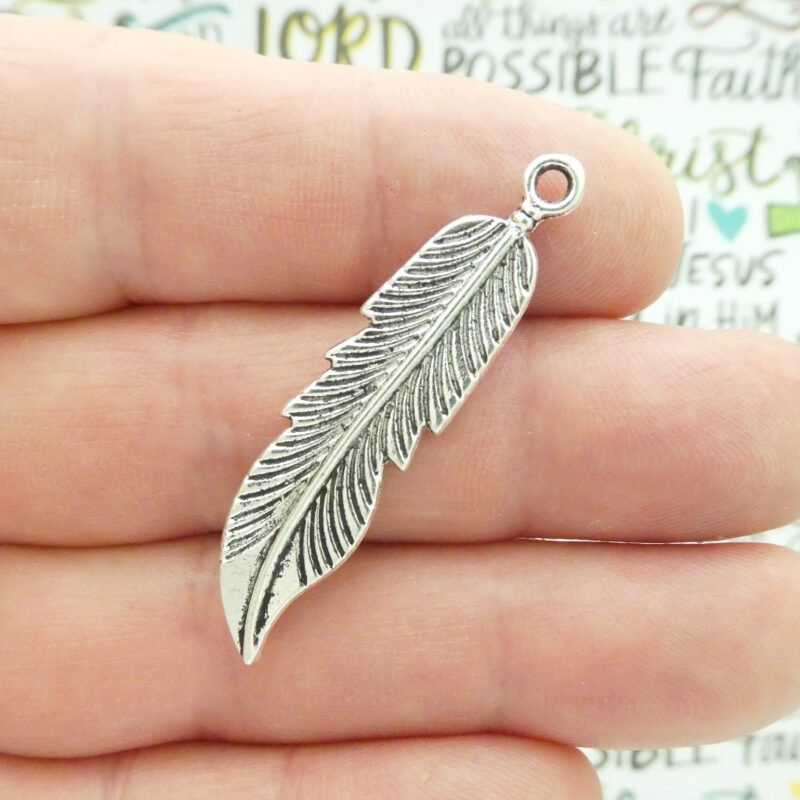 Feather Charms for Earrings