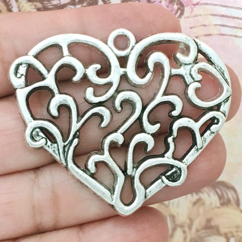 Filigree Heart Pendant