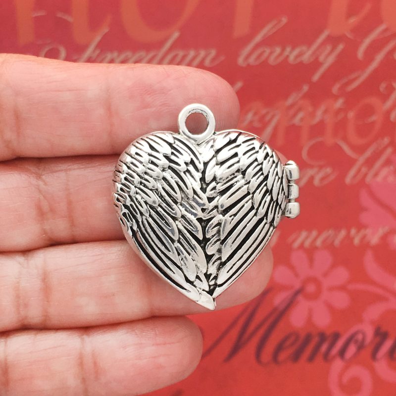heart locket charm